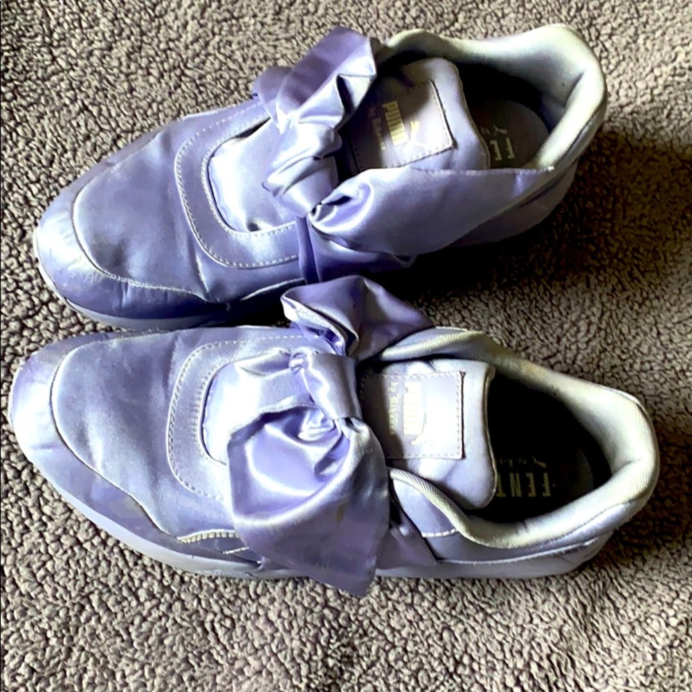 Puma by Rihanna - velvet silk material